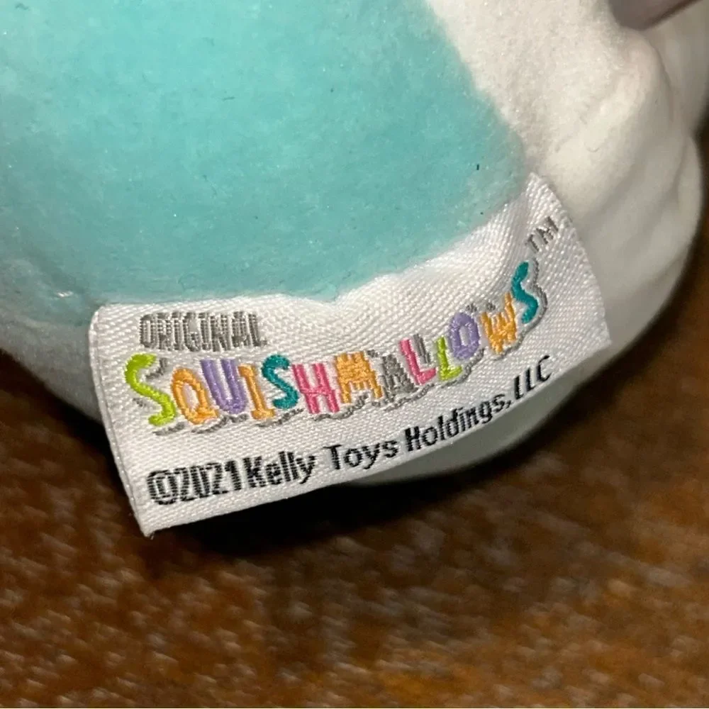 Squishmallows KellyToy Tres’zure Cat Slip On Plush Kids Slipper Shoes